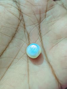 White Pearl Gemstone Certified Moti