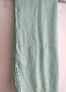 Seafoam Green Dupatta with Sequins