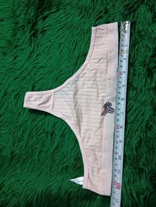 Pink Thong with Bow Detail🖤