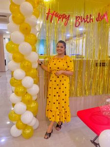 polka dot dress