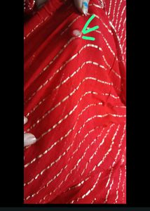 Viscose Red Color Saree....