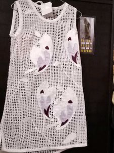 White Butterfly Dress