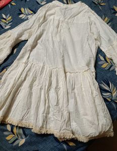 White Embroidered Dress