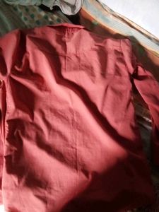 Red Casual Shirt