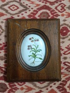 Refurbished Vintage Painting On Porcelain