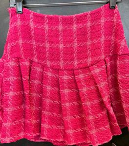 Barbie Pink Plaid Skirt &amp; Jacket Set