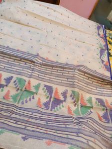 Tussar Jamdani Saree