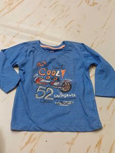 18-24 Mnth Cool Dude Blue T-shirt