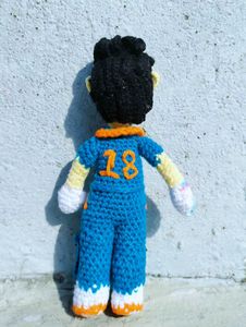 Handmade Crochet Virat Kohli Doll