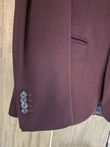 Burgundy Blazer