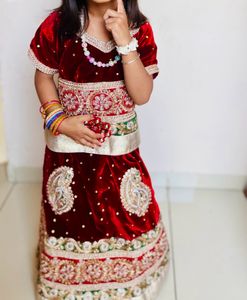 Maroon Red Lehenga Choli