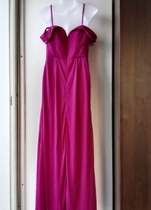 Elegant Magenta AZAZIE Dress (A6)