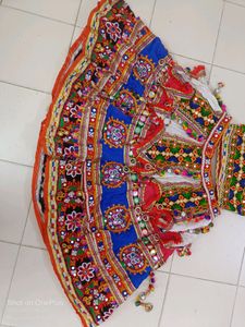 Knee Length Lehnga And Choli Chanyacholi For Navratri