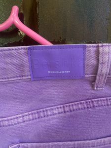 Bershka Purple Jeans