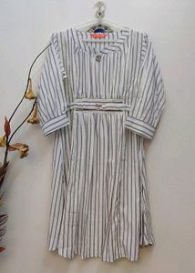 Striped Casual Dress