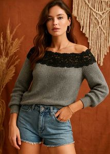 🎁Buy2 Get2 Free Y2k Pinterest Vero Moda Lace E