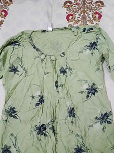 Floral Print Crop Top