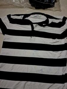 Striped Polo T-Shirt