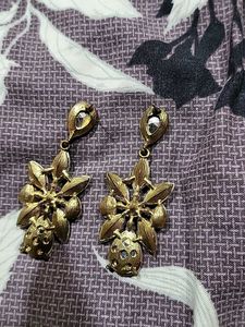 Statement Yellow Earrings