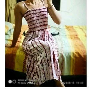 Zara Striped Maxi Dress