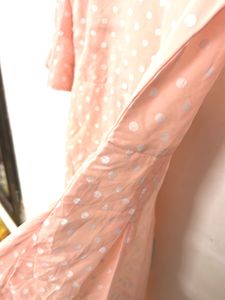 Cute Pink Polka Dot Dress