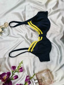 🇳🇿💫🎀black &amp; Yellow Bra