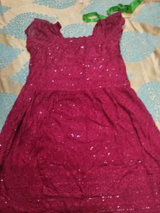 A gorgeous chikankari kurti