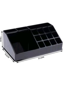 Black Makeup Organiser Box