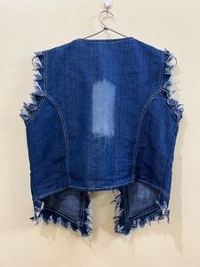 Trendy Denim Shrug