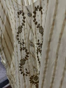 Elegant Embroidered Kurta