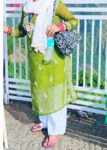 Embroidery Chickenkari Suit Set