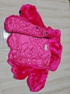 Pink Faux Fur Costume