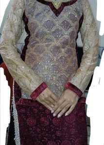 Elegant Embroidered Kurta Set
