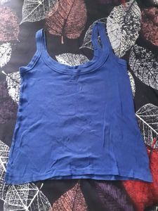 Blue and Black camisoles combo