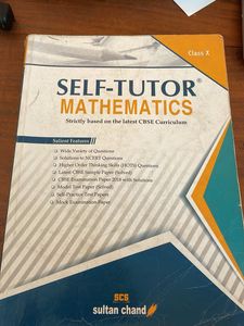 Self-Tutor Mathematics for Class X