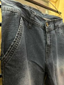 Dark Blue Denim Jeans