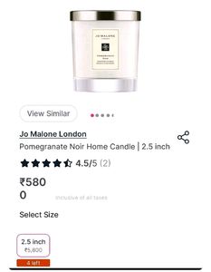 Jo Malone London Pomegranate Noir Scented Candle