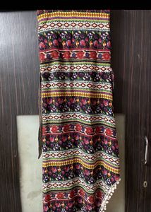 Boho Floral Print Skirt
