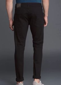 WROGN Men Black Slim Fit Mid-Rise Clean LookStretc