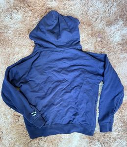 Blue Zip-Up Hoodie