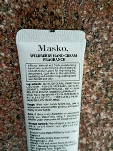 Masko Wildberry Hand Cream