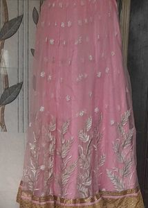 Pink Embroidered Lehenga Choli