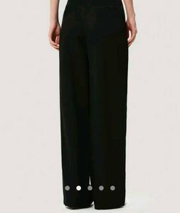 Savana Black Wide Leg Trouser