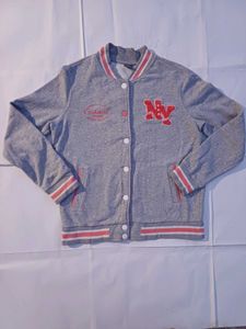 👾Semir NY Varsity Jacket - Grey