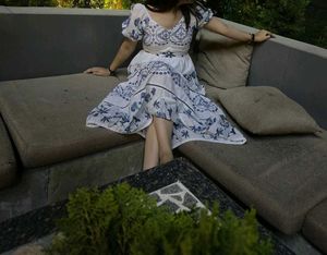 Floral Print Midi Dress