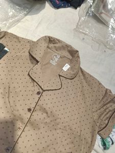 Polka Dot &amp; Cookie Print Pajama Set