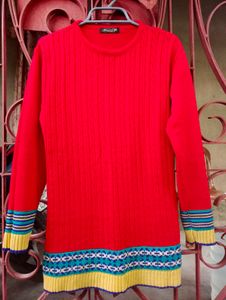 Red Beautiful Sweater