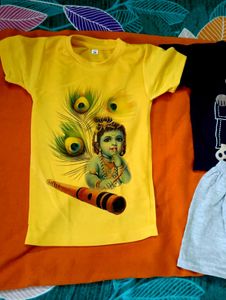 New Born T Shirts Plus Nicker,