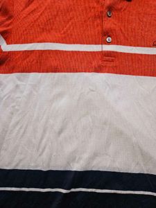 OAKS Striped Polo Shirt