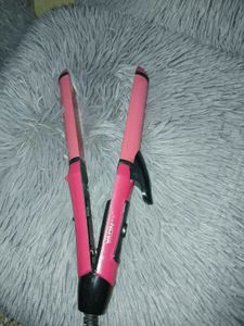 Combo Hair Straightener With Curler N Dryer